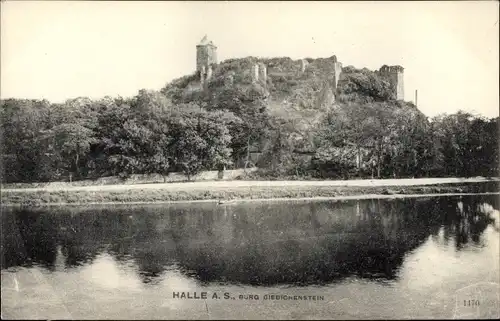 Ak Halle an der Saale, Burg Giebichenstein