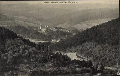 Ak Bad Berleburg in Westfalen, Gebirgslandschaft