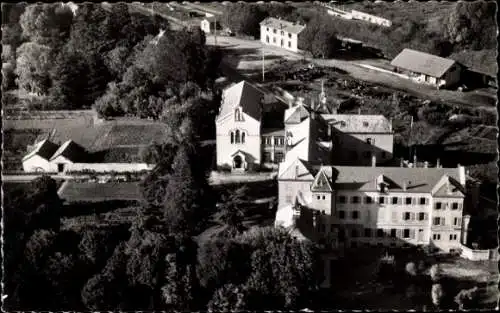 Ak Trevoux Ain, La Sidoine, Luftaufnahme