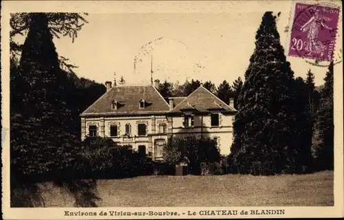 Ak Virieu sur Bourbre Isère, Le Chateau de Blandin