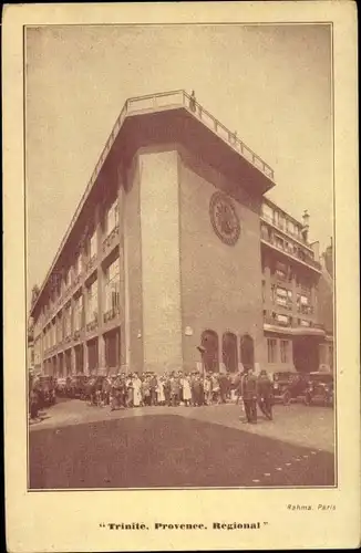 Ak Paris IX. Arrondissement Opéra, Trinite, Provence, Regional, Assurances la Poternelle