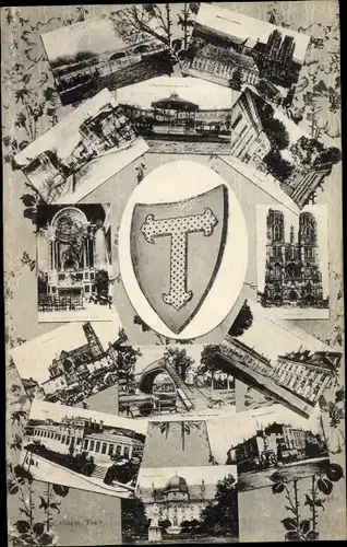 Wappen Ak Toul Meurthe et Moselle, Stadtansichten