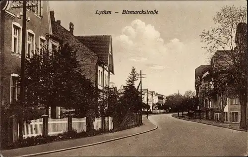 Ak Lychen in der Uckermark, Bismarckstraße