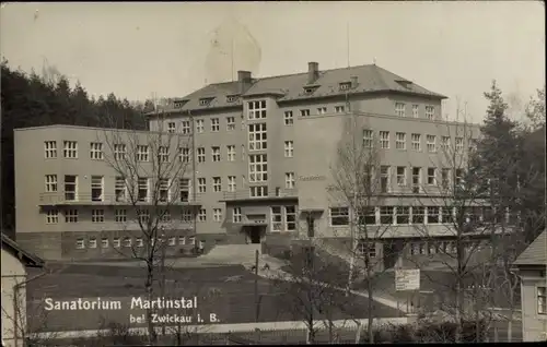 Ak Cvikov Zwickau in Böhmen Region Reichenberg, Sanatorium Martinstal
