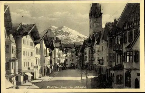 Ak Kitzbühel in Tirol, Hauptstraße
