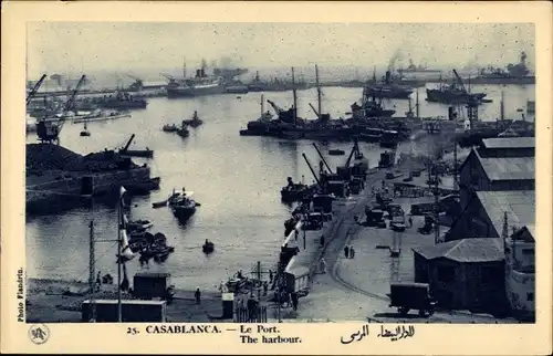 Ak Casablanca Marokko, Le Port