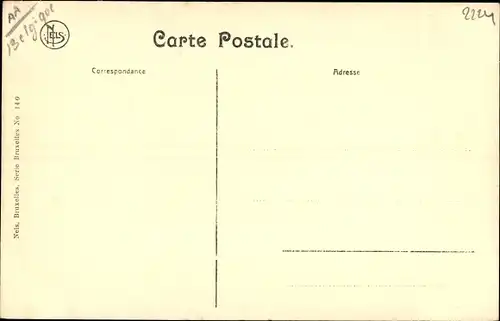 Ak Bruxelles Brüssel, Boulevard Anspach