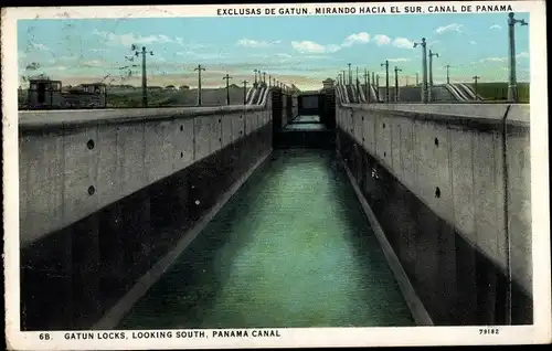 Ak Panama, Gatun Locks, Panama Canal