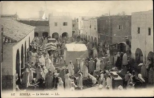 Ak Biskra Algerien, Le Marche
