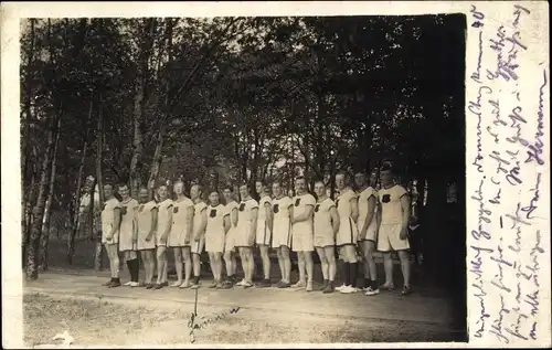 Foto Ak Turner, Gruppenbild