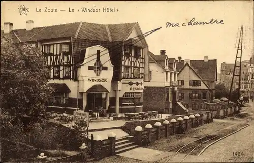 Ak Zoute Knokke Heist Westflandern, Le Windsor Hotel