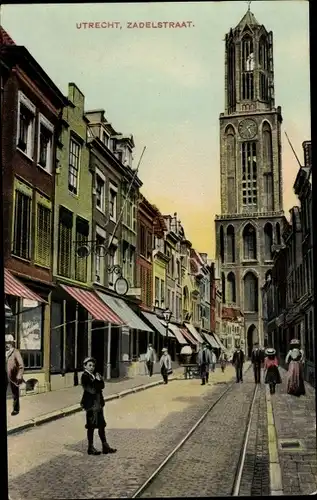 Ak Utrecht Niederlande, Zadelstraat