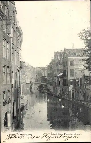 Ak Utrecht Niederlande, Gaardbrug