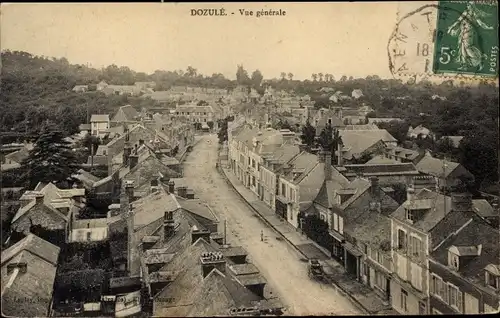 Ak Dozulé Calvados, Vue generale