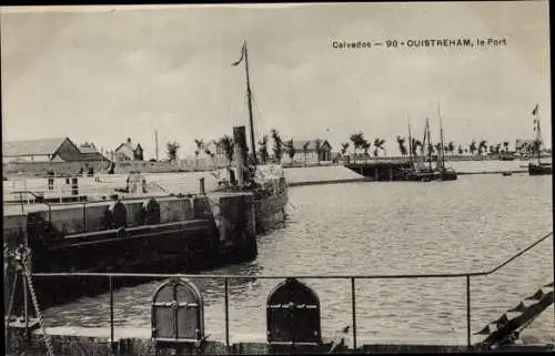 Ak Ouistreham Calvados, Le Port