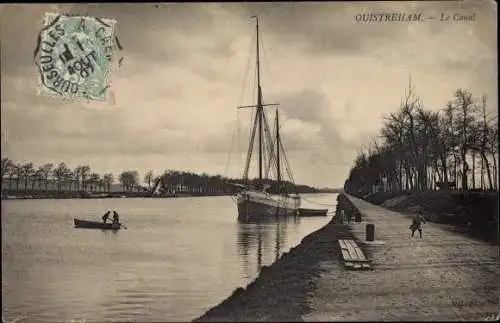 Ak Ouistreham Calvados, Le Canal