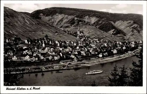 Ak Klotten an der Mosel, Gesamtansicht