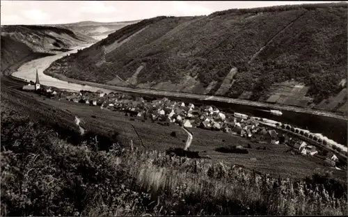 Ak Klotten an der Mosel, Gesamtansicht, Moseltal