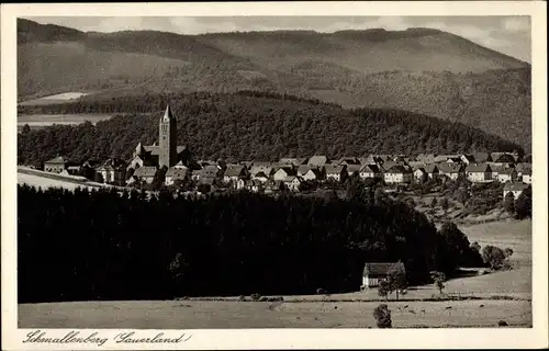 Ak Schmallenberg im Sauerland, Ortsansicht