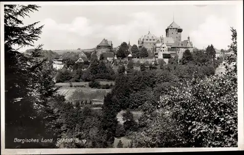 Ak Elberfeld Wuppertal, Schloß Burg