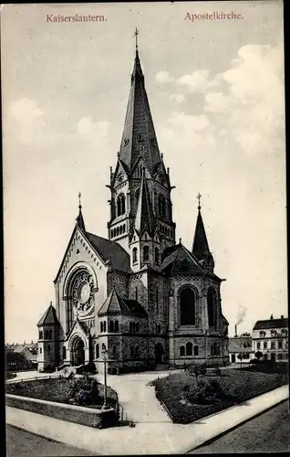 Ak Kaiserslautern in der Pfalz, Apostelkirche
