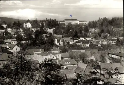 Ak Friedrichroda im Thüringer Wald, FDGB Erholungsheim Walter Ulbricht, Blick über die Dächer