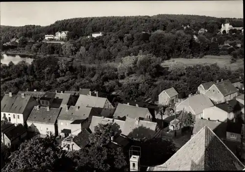 Ak Buckow in der Märkischen Schweiz, Fliegeraufnahme, Teilansicht, Haus Wilhelmshöhe