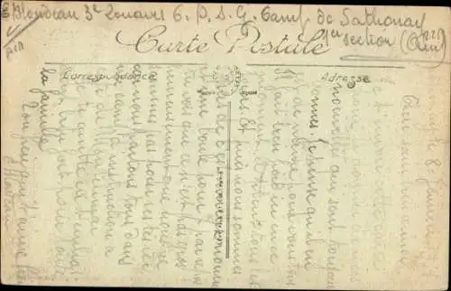 Ak Sathonay Ain, Ortsansichten