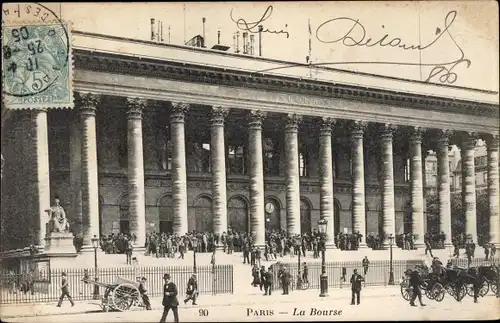 Ak Paris I. Arrondissement Louvre, La Bourse