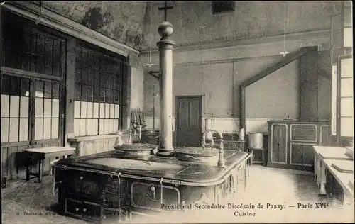 Ak Paris Passy, Pensionnat Secondaire Diocésain de Passy, Cuisine