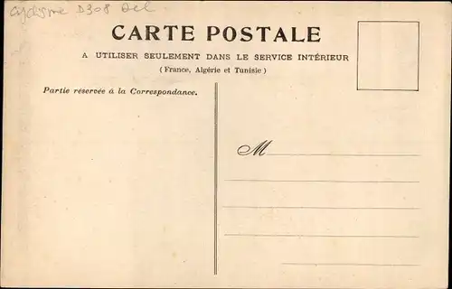 Ak Tour de France 1909, l'Equipe Alcyon, Van Houwaert, F. Faber, Alavoine, Garrigou Trousselier
