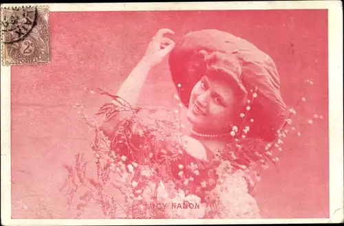 Ak Schauspielerin Lucy Nanon