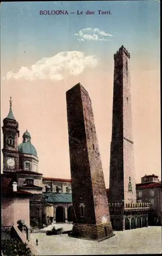 Ak Bologna Emilia Romagna, le due torri