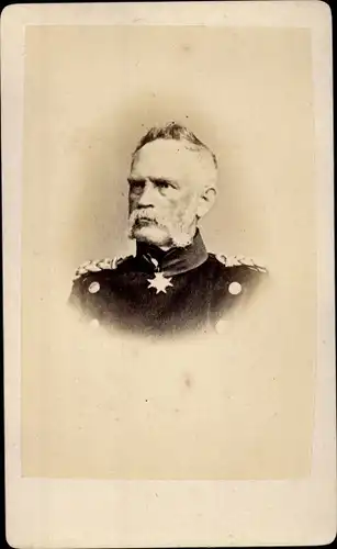 CdV General der Infanterie von Hindersin, Generalinspektor der Artillerie