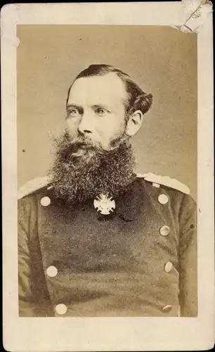 CdV Fürst von Pless, Johanniter, Königl. Commissar u. Militärinspektor d. freiwilligen Krankenpflege