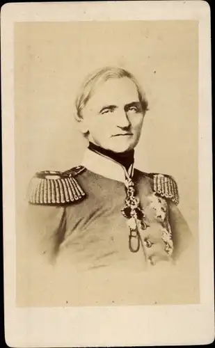 CdV Johann I. König von Sachsen, Portrait