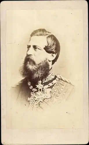 CdV Friedrich Wilhelm Kronprinz von Preußen, Höchstkommandierender der III. Deutschen Süd Armee