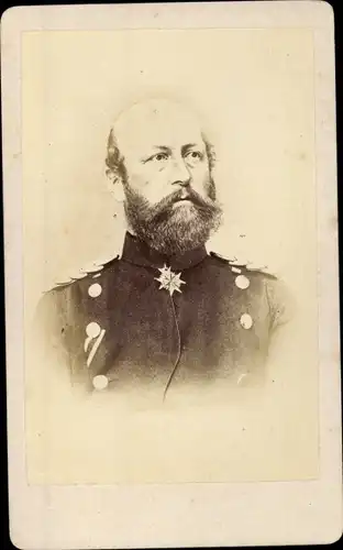 CdV Friedrich Franz II. Großherzog von Mecklenburg Schwerin, Höchstkommand. Reserve Rhein Armee