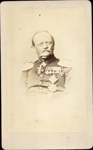 CdV General der Infanterie von Fransecky, Command. General 2. Norddeutsches Armeecorps