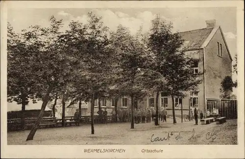Ak  Wermelskirchen im Bergischen Land, Ortsschule
