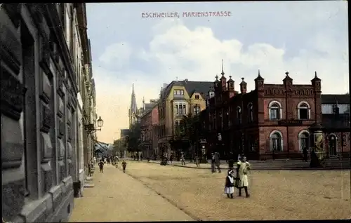 Ak Eschweiler Nordrhein Westfalen, Marienstraße