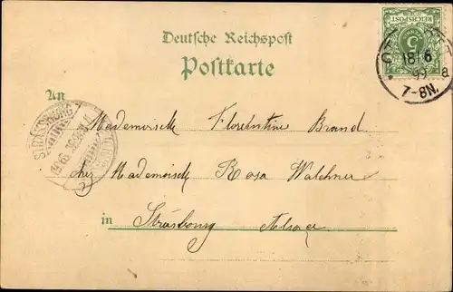 Litho Bad Neuenahr Ahrweiler in Rheinland Pfalz, Kurhaus, Milchkuranstalt Schweizerei, Totale