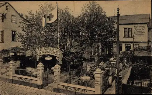 Ak Niederlahnstein Lahnstein am Rhein, Restaurant Nassauer Hof