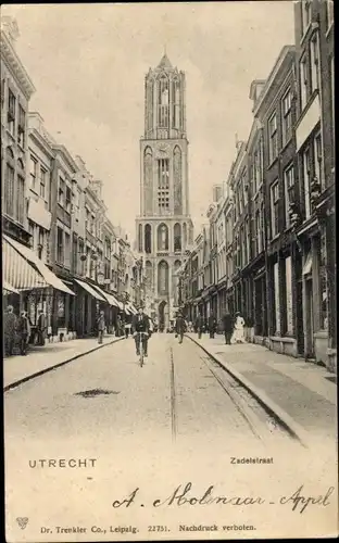 Ak Utrecht Niederlande, Zadelstraat