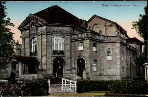 Ak Bad Kissingen Unterfranken Bayern, Neues Theater