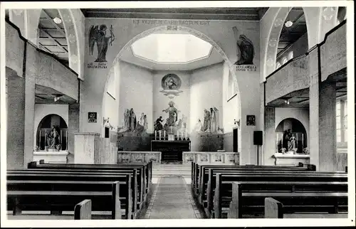 Ak Assmanshausen Rüdesheim Rhein, St.Vincenzstift, Innenansicht