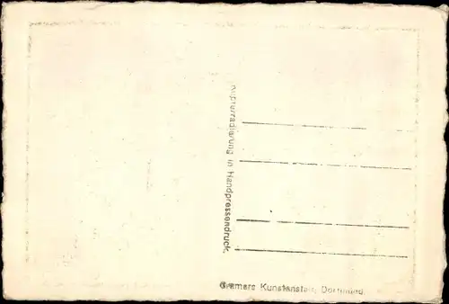 Künstler Ak Hansestadt Bremen, Gesamtansicht