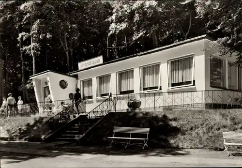 Ak Ostseebad Ückeritz auf Usedom, Strandklause