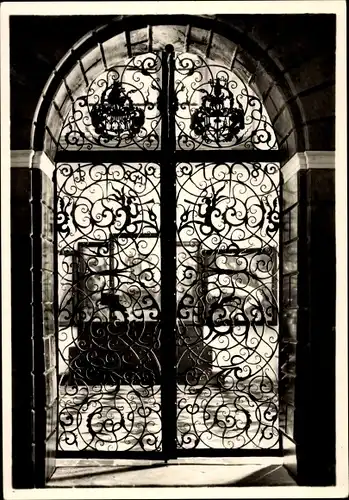 Ak Schleswig an der Schlei, St.-Petri-Dom, Portal der Ahrensdorfschen Gruft