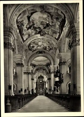 Ak Weingarten in Württemberg, Kirche des Benediktinerklosters